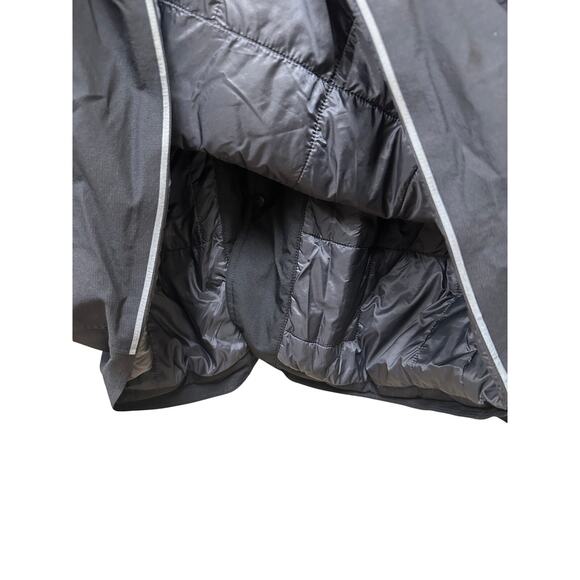 Lululemon Men XL Black Snap Button Insulated Bomber Jacket Outdoor Wicking Gym - Picture 7 of 13